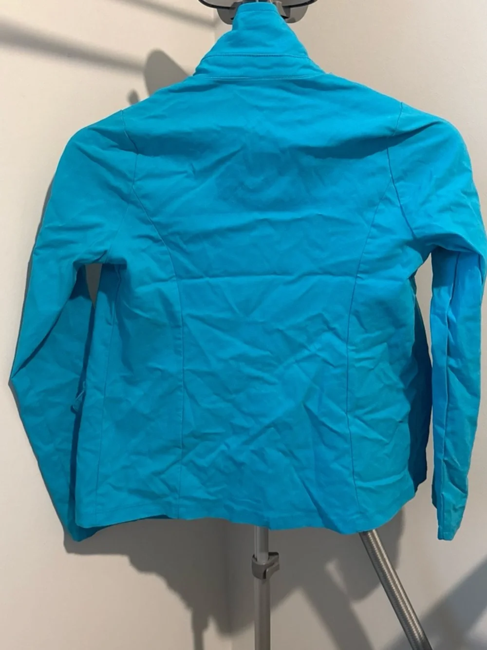 Weissman Bright Turquoise Single-Button Blazer